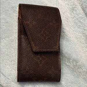 Louis Vuitton Monogram Vintage Cigarette Case || Made in France